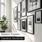 Modern Black Wood 15x36 Picture Frame – Wall 15 x 36 Poster Frame Wooden Photo Frame